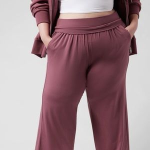 Athleta - Studio Wide Leg Pant XL